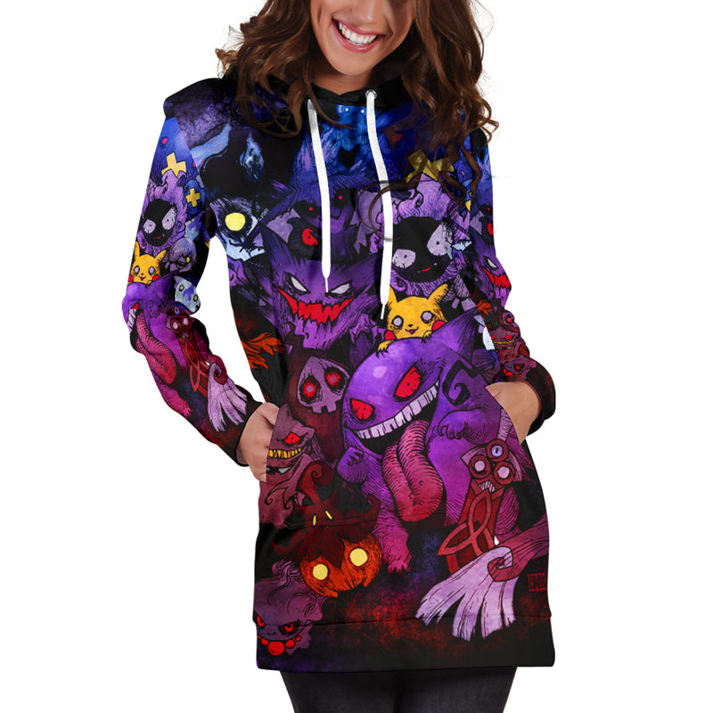 Pokemon Ghost Hoodie Dress