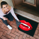 Lady Vampire Red Slip Horror Funny Doormat Nearkii