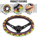 Heatran Pokemon Car Steering Wheel Cover Nearkii