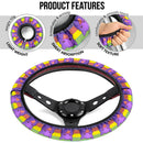 Gengar Pokemon Car Steering Wheel Cover Nearkii