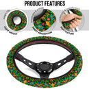 Fashion Flower Premium Car Steering Wheel Cover Nearkii