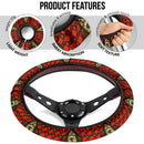 Pennywise It Horror Movie Christmas Premium Custom Car Steering Wheel Cover Nearkii