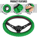 Caro Green Premium Car Steering Wheel Cover Nearkii