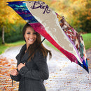 Demond Slayer Team Love You To The Moon Galaxy Umbrella Nearkii