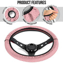 Kamado Nezuko Demon Slayer Anime Car Steering Wheel Cover 1 Nearkii