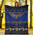 Eagle Sign Art Ugly Christmas Custom Blanket Home Decor Nearkii