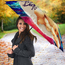 Cute Eevee Pokemon Couple Love You To The Moon Galaxy Umbrella Nearkii
