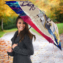 Natsu Fairy Tail Anime Love You To The Moon Galaxy Umbrella Nearkii