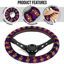 Eevee 2 Pokemon Car Steering Wheel Cover Nearkii