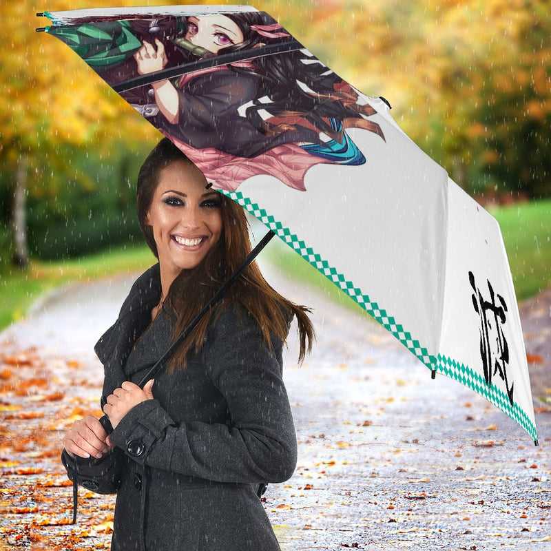 Tanjiro Nezuko Demon Slayer Anime Custom Umbrella Nearkii