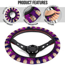Rengoku Kyojuro Demon Slayer Anime Premium Custom Car Steering Wheel Cover 5 Nearkii