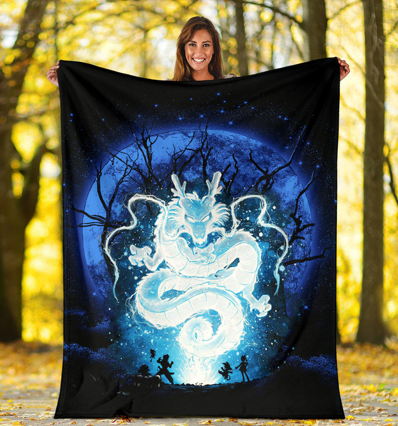 Shenron Dragon Ball Moonlight Premium Blanket Nearkii