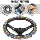 Every Eevee evolution Pokemon Car Steering Wheel Cover Nearkii