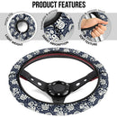 Baseball Team US Premium Car Steering Wheel Cover Nearkii