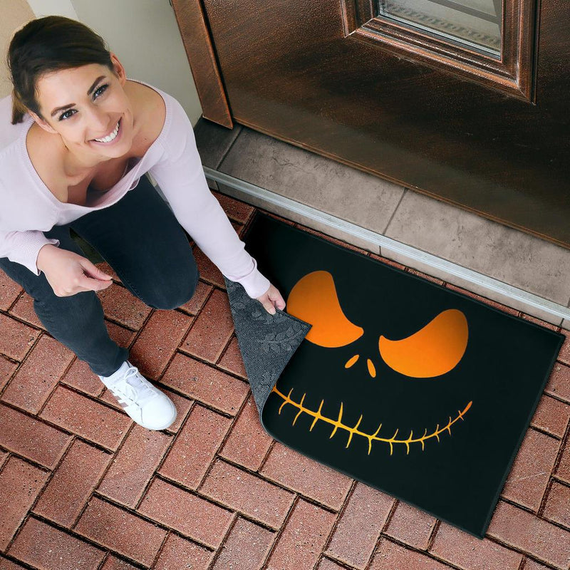 Jack Skellington Face Doormat Nearkii