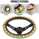 Leafeon Pokemon Anime Custom Car Steering Wheel Cover Nearkii