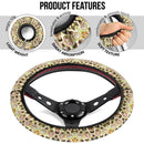 Demon Slayer Anime Car Steering Wheel Cover 1 Nearkii
