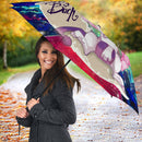 Pokemon Couple Mew Mewtwo Love You To The Moon Galaxy Umbrella Nearkii