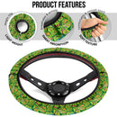 Ninja Turtle TMNT Premium Car Steering Wheel Cover Nearkii