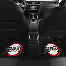 Hanafuda Rising Sun Tanjiro Car Floor Mats Car Accessories Nearkii
