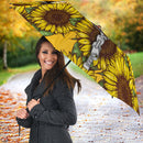 Anya Sunflower Zipper Umbrella Nearkii