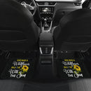 Sunflowers She Was A Wildflower Front And Back Car Mats (Set Of 4) Nearkii