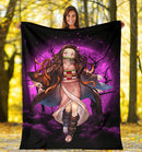 Nezuko Demon Slayer Moonlight Premium Blanket Nearkii