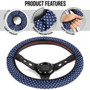 Flag USA Star Premium Car Steering Wheel Cover Nearkii