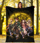 Moon Demonslayer Moonlight Premium Blanket Nearkii