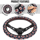 Hashibira Inosuke Demon Slayer Anime Car Steering Wheel Cover 5 Nearkii