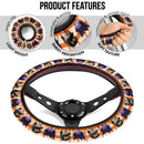 Jojo Bizarre Adventure Jotaro Kujo Star Platinum Anime Premium Custom Car Steering Wheel Cover Nearkii