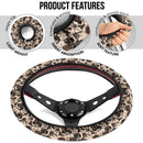 Pug Dog Cute Funny Premium Car Steering Wheel Cover Nearkii