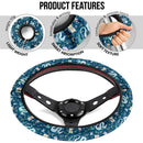 Ghibli Blue Dragon Premium Car Steering Wheel Cover Nearkii