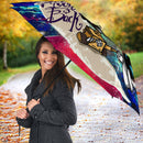 Wall - E Couple Love You To The Moon Galaxy Umbrella Nearkii