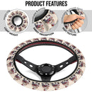 Chipi Doma Demon Slayer Anime Car Steering Wheel Cover 1 Nearkii