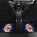 Cute Unicorn Deadpool And Spiderman Love You To The Moon Galaxy Car Mats Nearkii