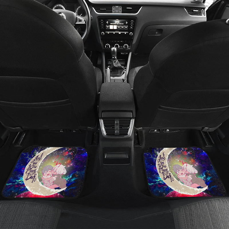 Darling In The Franxx Hiro And Zero Two Love You To The Moon Galaxy Car Mats Nearkii