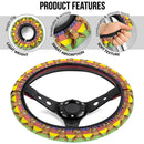 Eevee Pokemon Anime Custom Car Steering Wheel Cover Nearkii