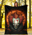 It Horror Movie Moonlight Premium Blanket Nearkii