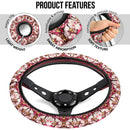 Pattern Pokemon Fox Red Car Steering Wheel Cover Nearkii