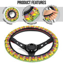 Jolteon Pokemon Anime Custom Car Steering Wheel Cover Nearkii