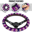 Akaza Demon Slayer Anime Premium Custom Car Steering Wheel Cover 1 Nearkii