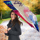 Ram And Rem Rezero Love You To The Moon Galaxy Umbrella Nearkii