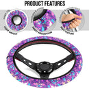 Pattern Pokemon Purple Custom Car Steering Wheel Cover Nearkii