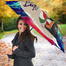 Cute Hinata Haikyuu Love You To The Moon Galaxy Umbrella Nearkii