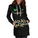 Cheshire Cat Alice In Wonderland Hoodie Dress