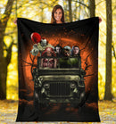 Pennywise And Friends Halloween Moonlight Premium Blanket Nearkii