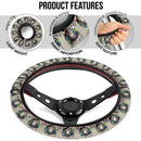 Chipi Hashibira Inosuke Demon Slayer Anime Car Steering Wheel Cover 1 Nearkii