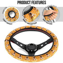 Agatsuma Zenitsu Demon Slayer Anime Car Steering Wheel Cover 6 Nearkii