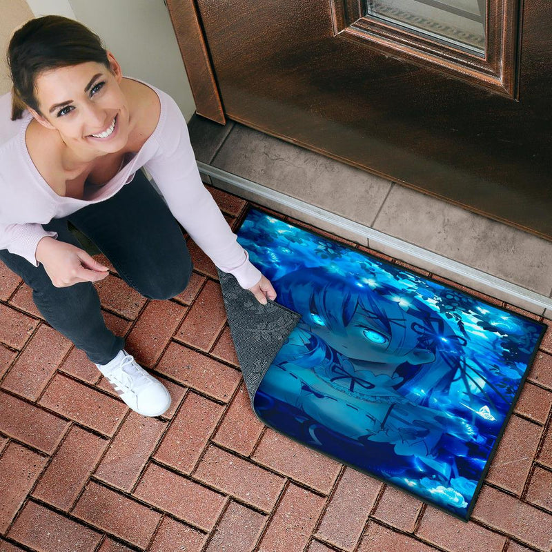 Rem Anime Girl Doormat Nearkii
